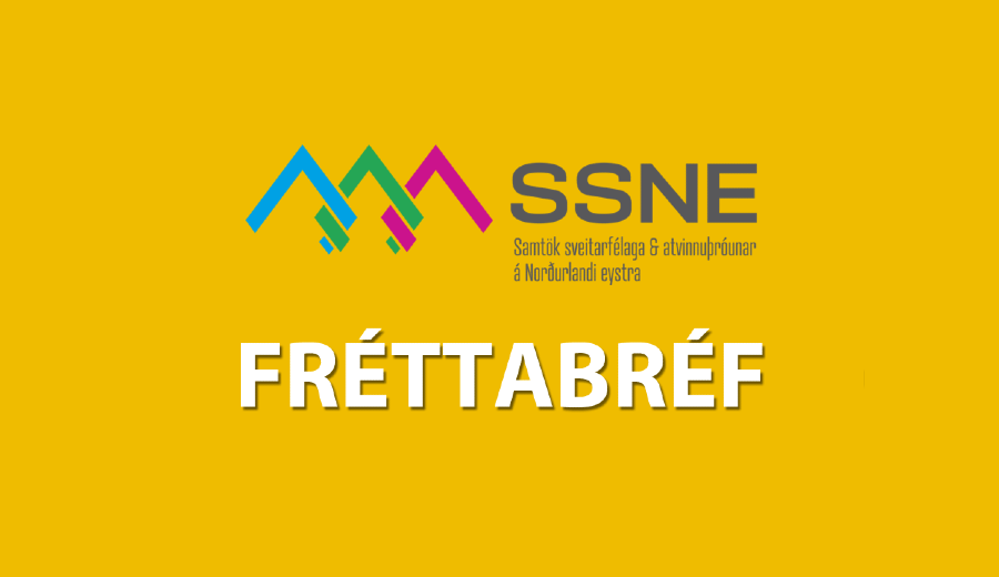 Fréttabréf SSNE fyrir ágúst er komið út