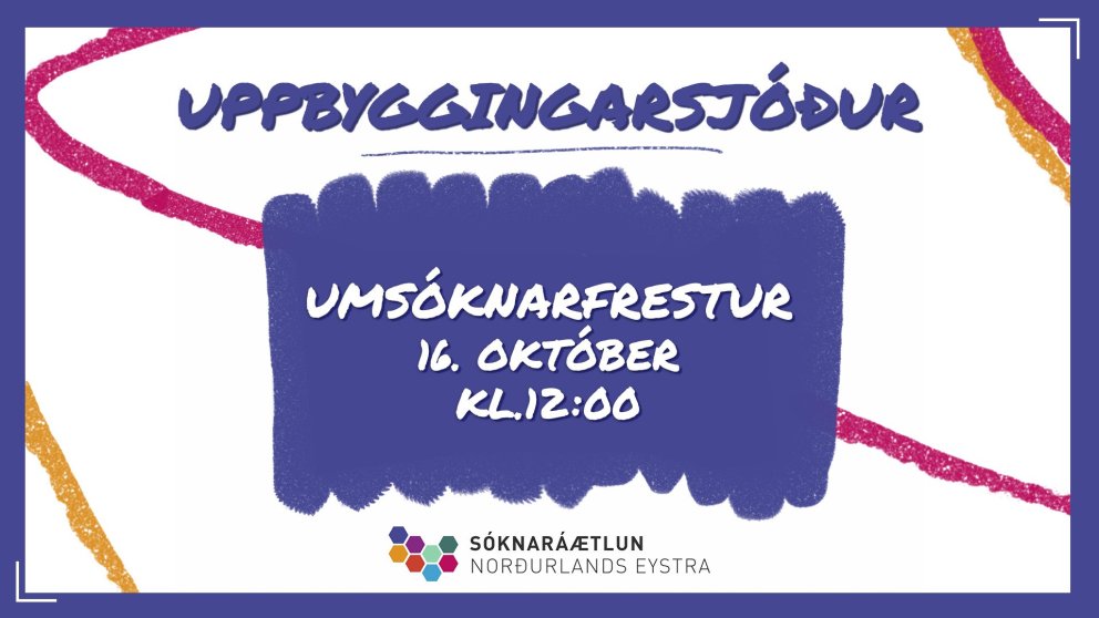 Styttist í umsóknarfrest í Uppbyggingarsjóð