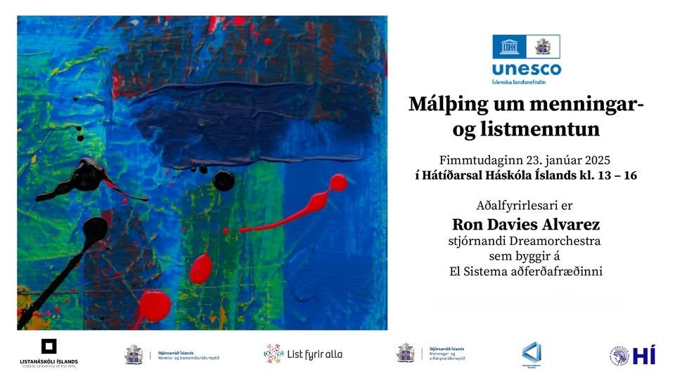 Texti fréttarinnar og mynd á uppruna í frétt á vef Listaháskóla Íslands