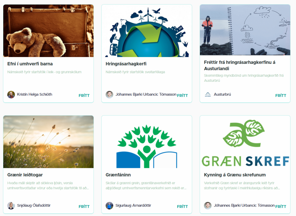 Fjölbreytt fræðsla í LOFTUM skólanum