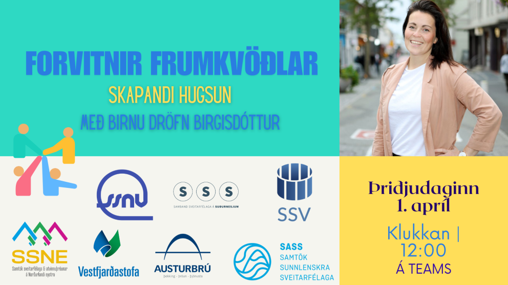 Birna Dröfn Birgisdóttir flutti fyrirlestur fjögur í Forvitnir frumkvöðlar