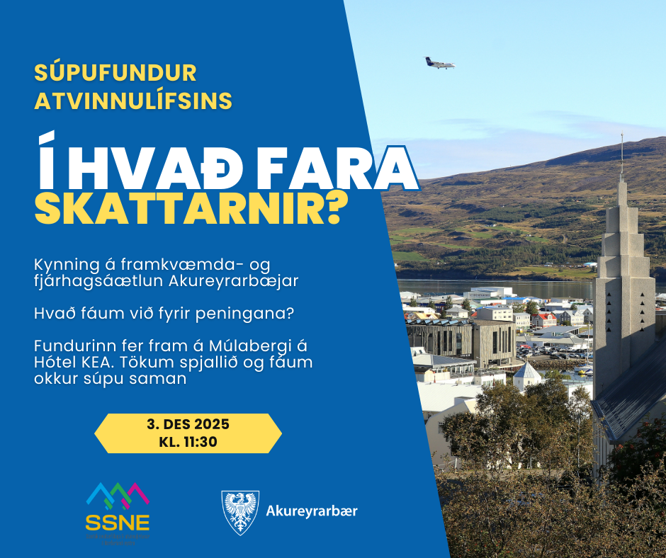 Kynning á framkvæmda- og fjárhagsáætlun Akureyrarbæjar