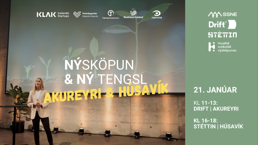 Nýsköpun og ný tengsl - kynningarfundir