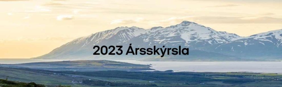 Ársskýrsla SSNE 2023 birt