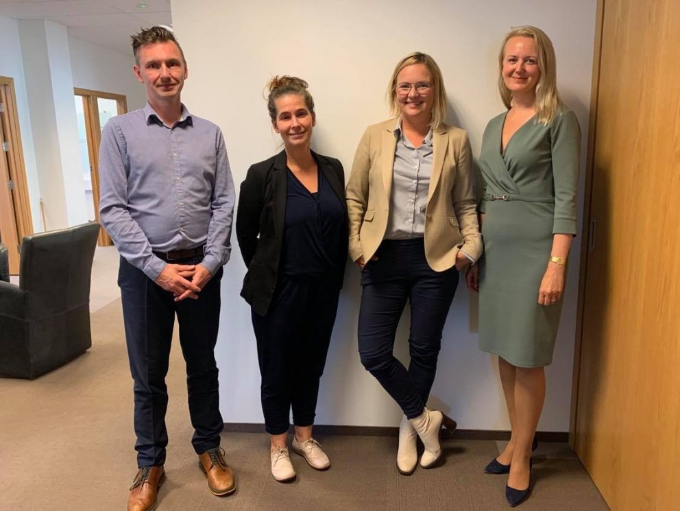 Sendiherra Evrópusambandsins í heimsókn hjá SSNE