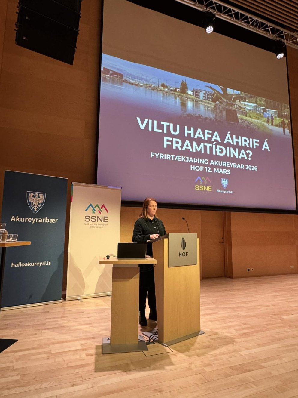 Líflegar umræður á fyrirtækjaþingi Akureyrar