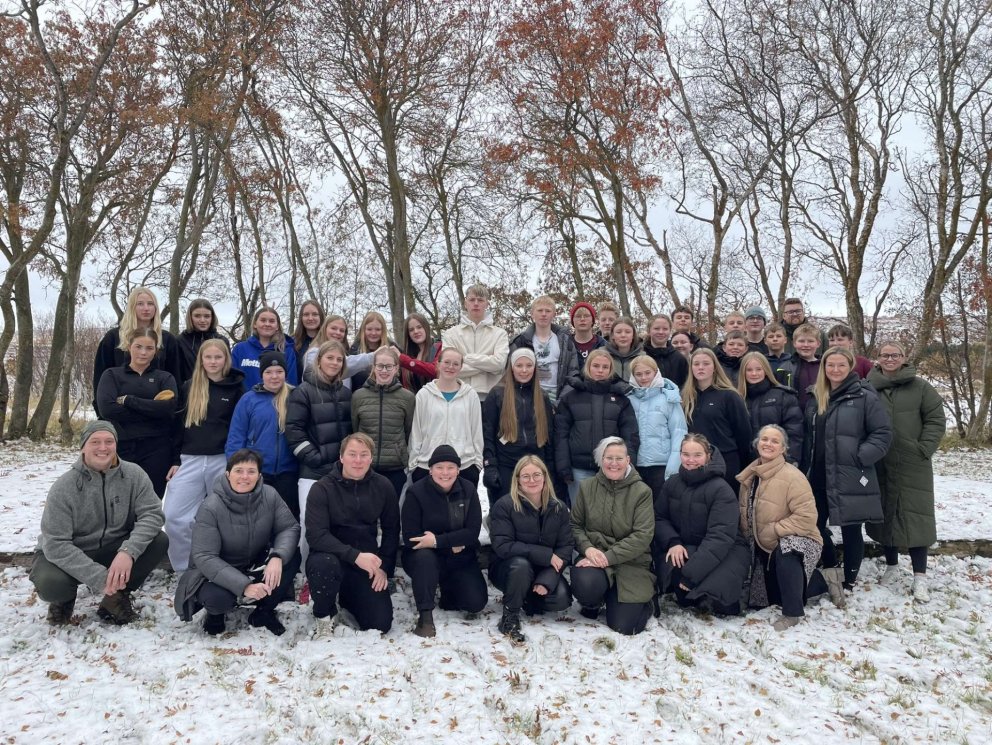 Ungmenni, starfsfólk ungmennaráða og SSNE á Ungmennaþingi 2024