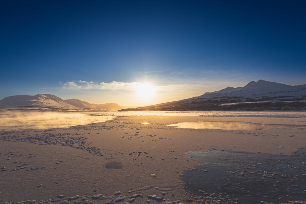 Horft inn Eyjafjörðinn