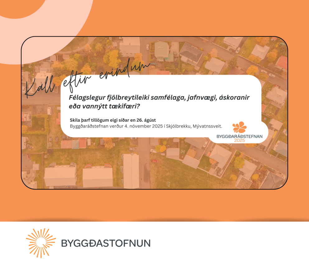 Ráðstefnan er vettvangur fólks úr fræða- og háskólasamfélaginu, stjórnsýslunni, sveitarstjórnum, atv…