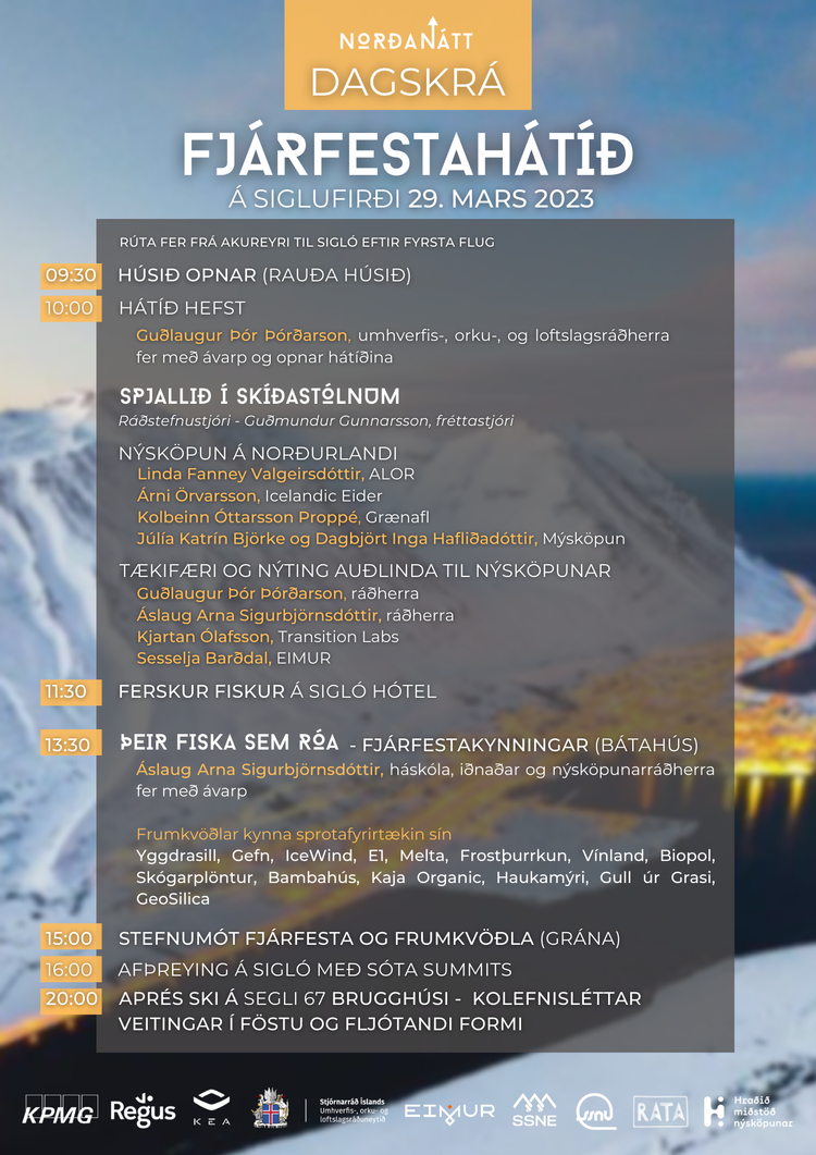 Á þitt fyrirtæki heima á fjárfestahátíð Norðanáttar?