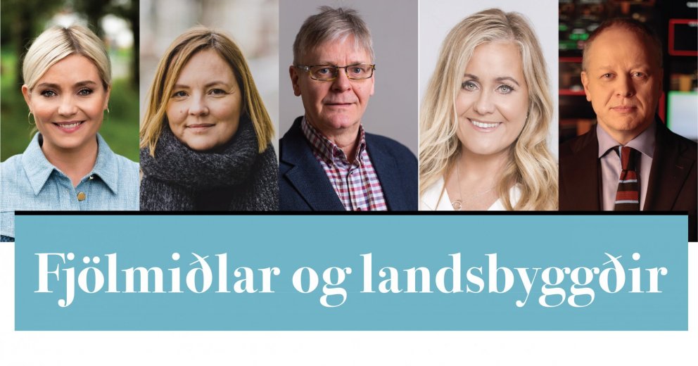 Fjölmiðlar og landsbyggðir – málstofa í streymi