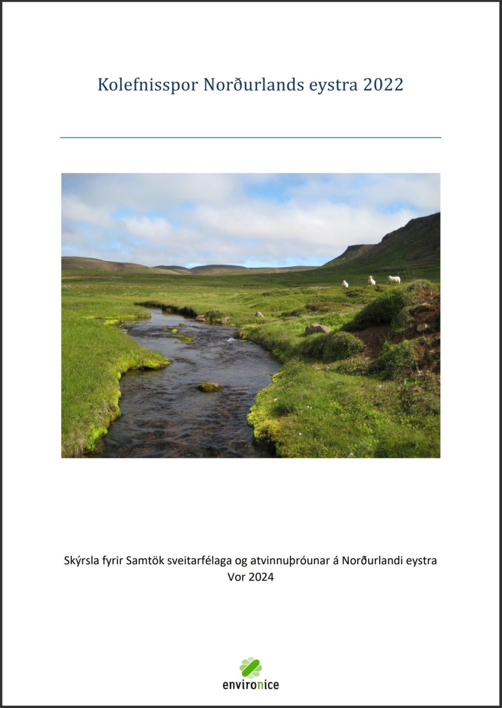 Ný skýrsla um kolefnisspor Norðurlands eystra