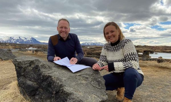 Guðmundur Ingi Guðbrandsson og Hilda Jana Gísladóttir