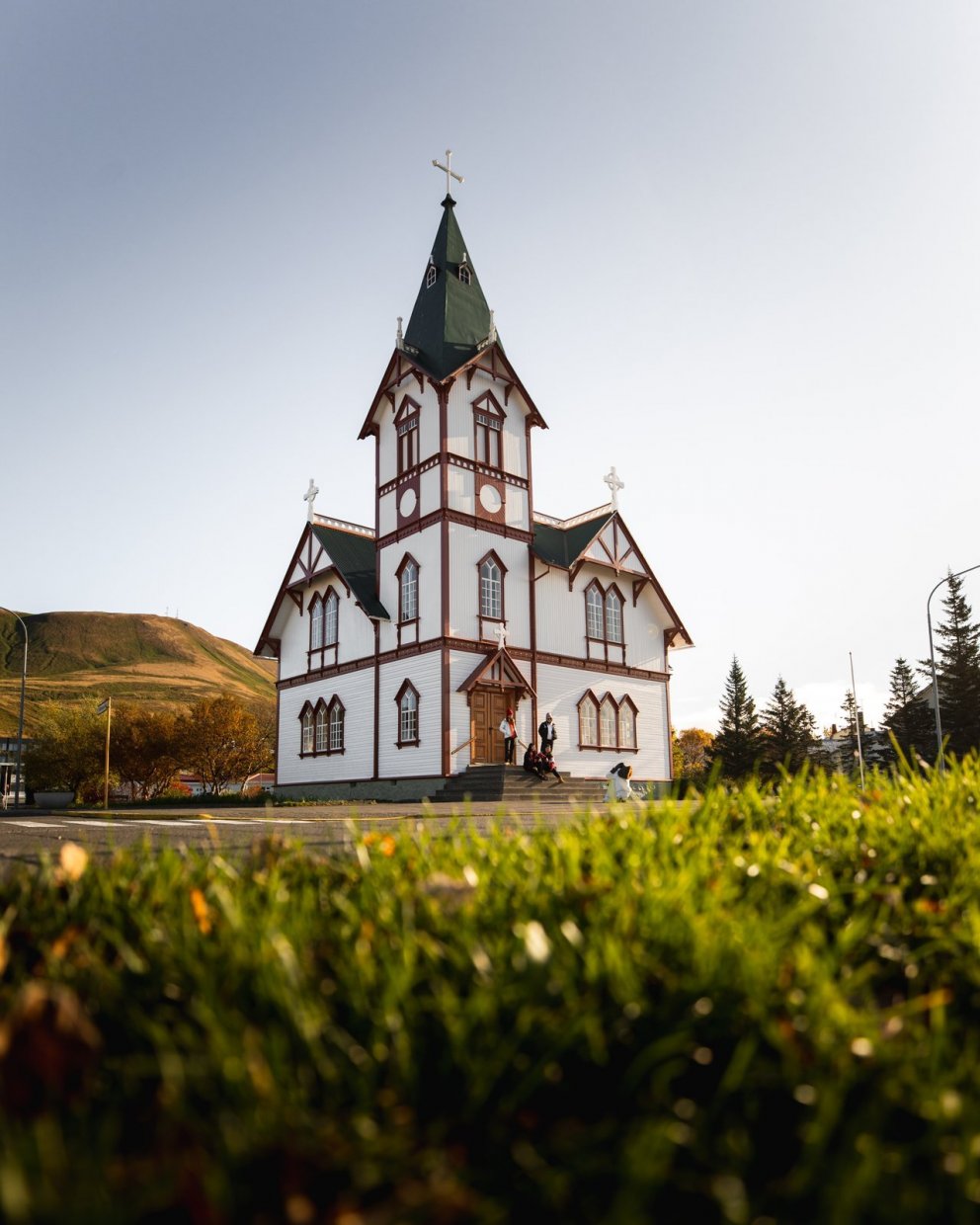 Húsavíkurkirkja hlaut 6,3 milljónir í styrk. Ljósmynd: Markaðsstofa Norðurlands