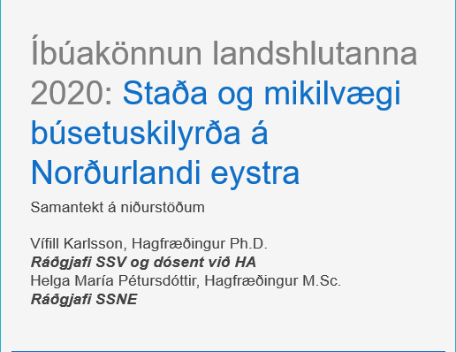Íbúakönnun 2020 - helstu niðurstöður