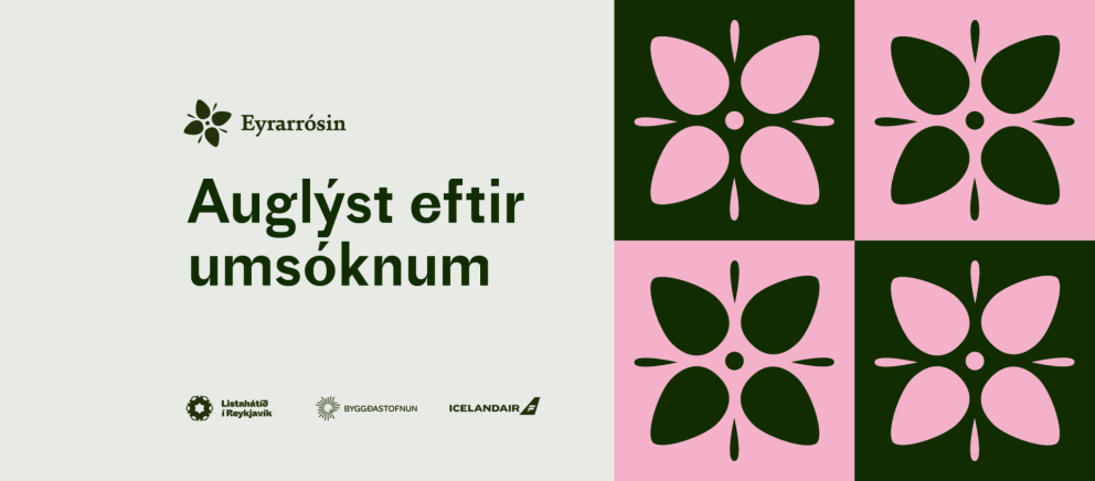 Eyrarrósarhafinn hlýtur 2,5 milljón króna peningaverðlaun. Framleitt verður sérstakt
myndband um ve…