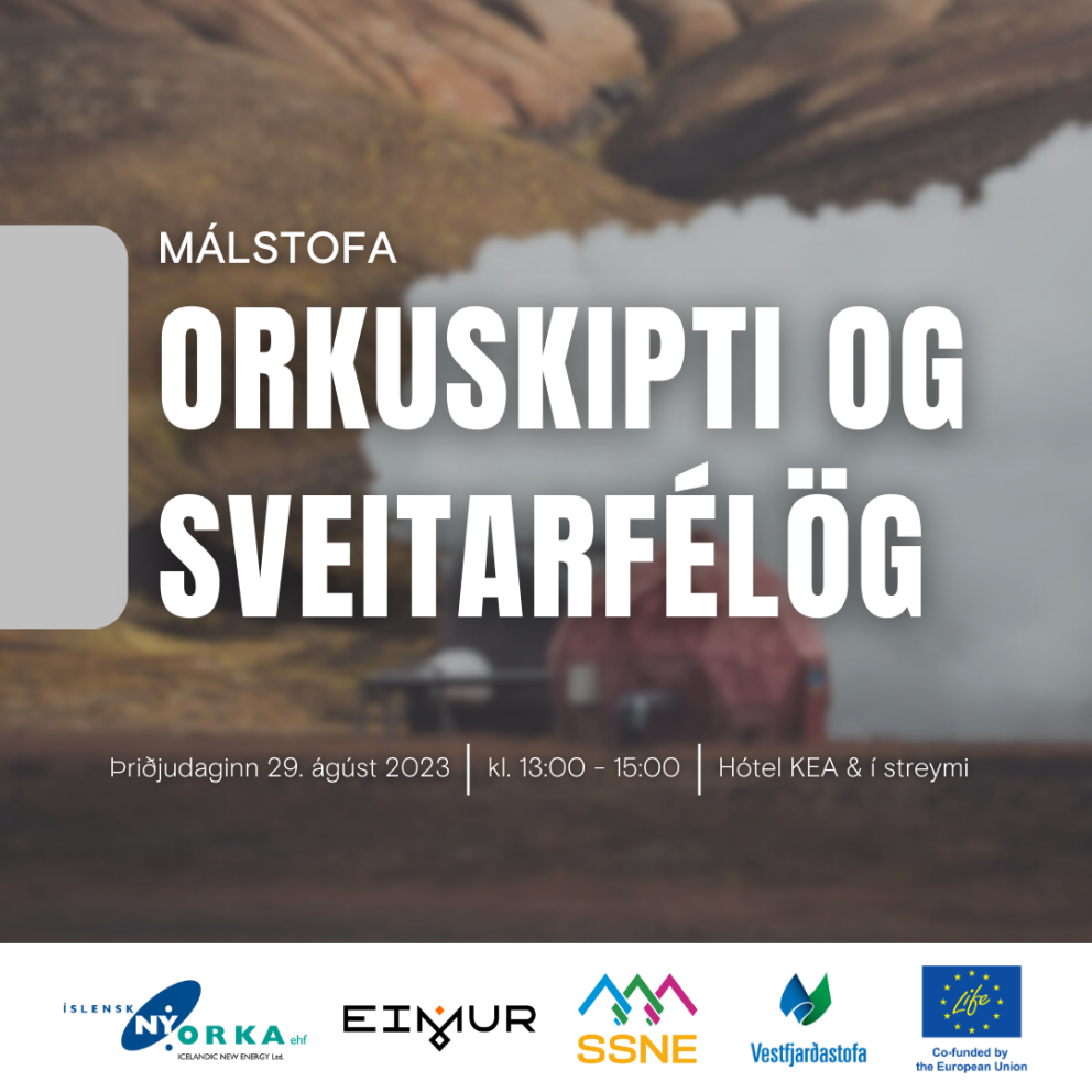 Málþing um orkuskipti og sveitarfélög