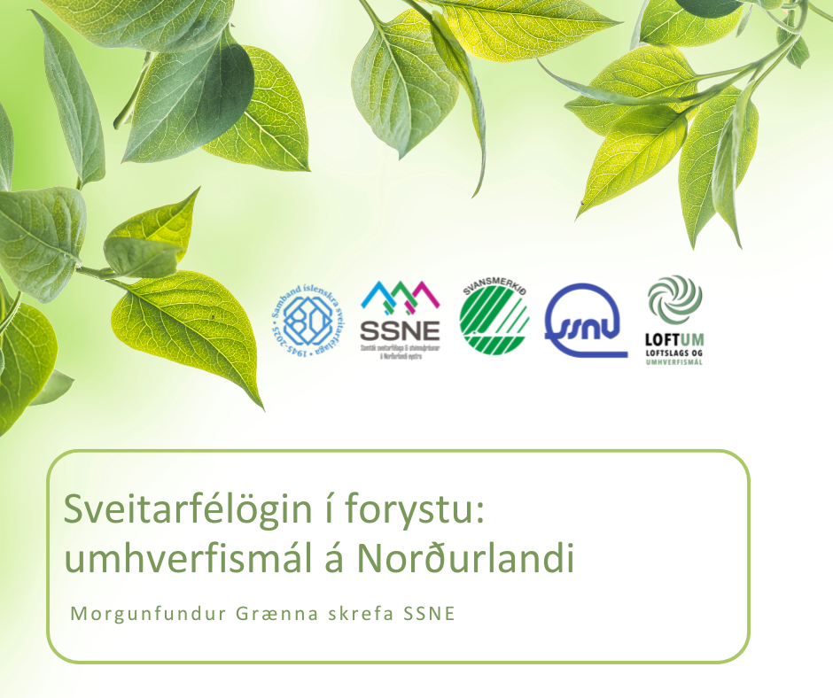 Sveitarfélögin í forystu - Umhverfismál á Norðurlandi