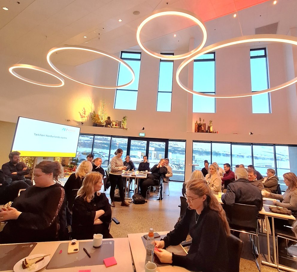 Sameiginlegur vinnudagur stjórnar og starfsfólks SSNE haldinn á Akureyri