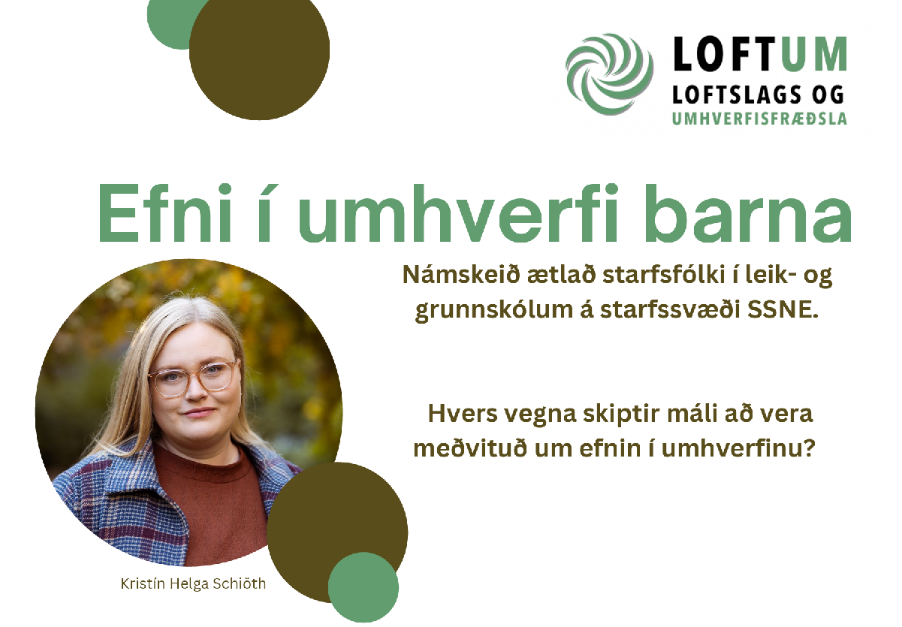 LOFTUM - námskeið fyrir starfsfólk í leik- og grunnskólum á Norðurlandi eystra