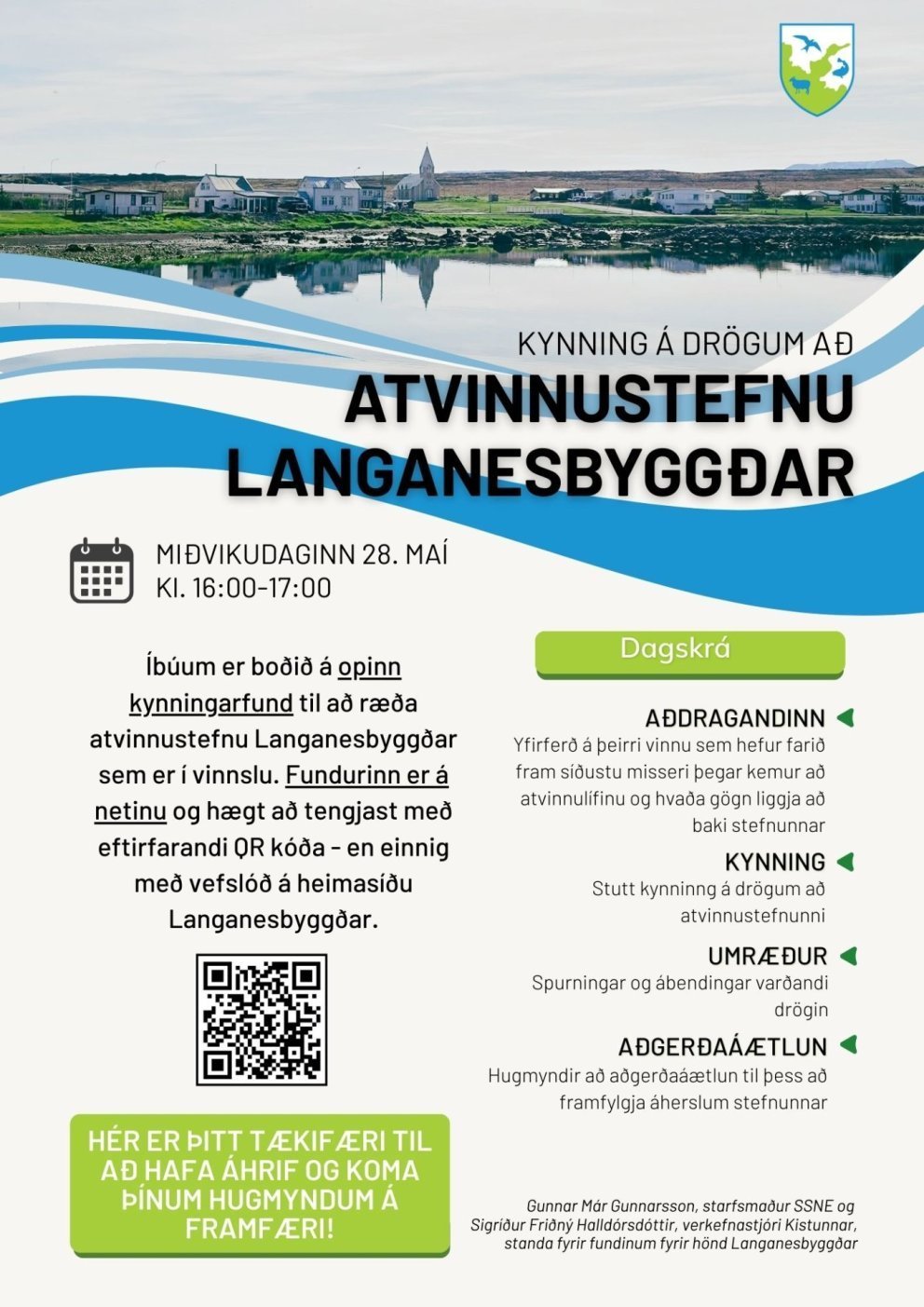 Íbúafundur um atvinnustefnu Langanesbyggðar