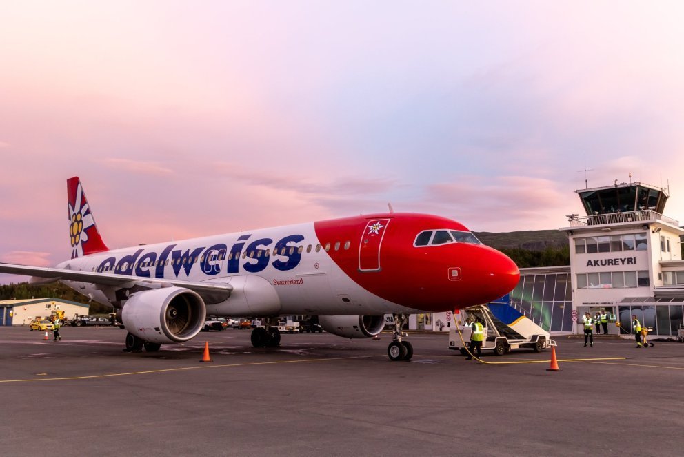 Myndina tók Þórhallur Jónsson hjá Pedromyndum fyrir Isavia