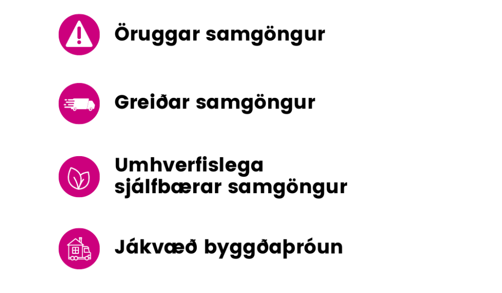 Samgöngustefna Norðurland eystra aðal umræðuefni haustþings SSNE