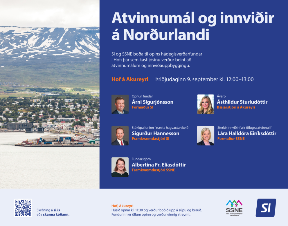 Atvinnumál og innviðir á Norðurlandi