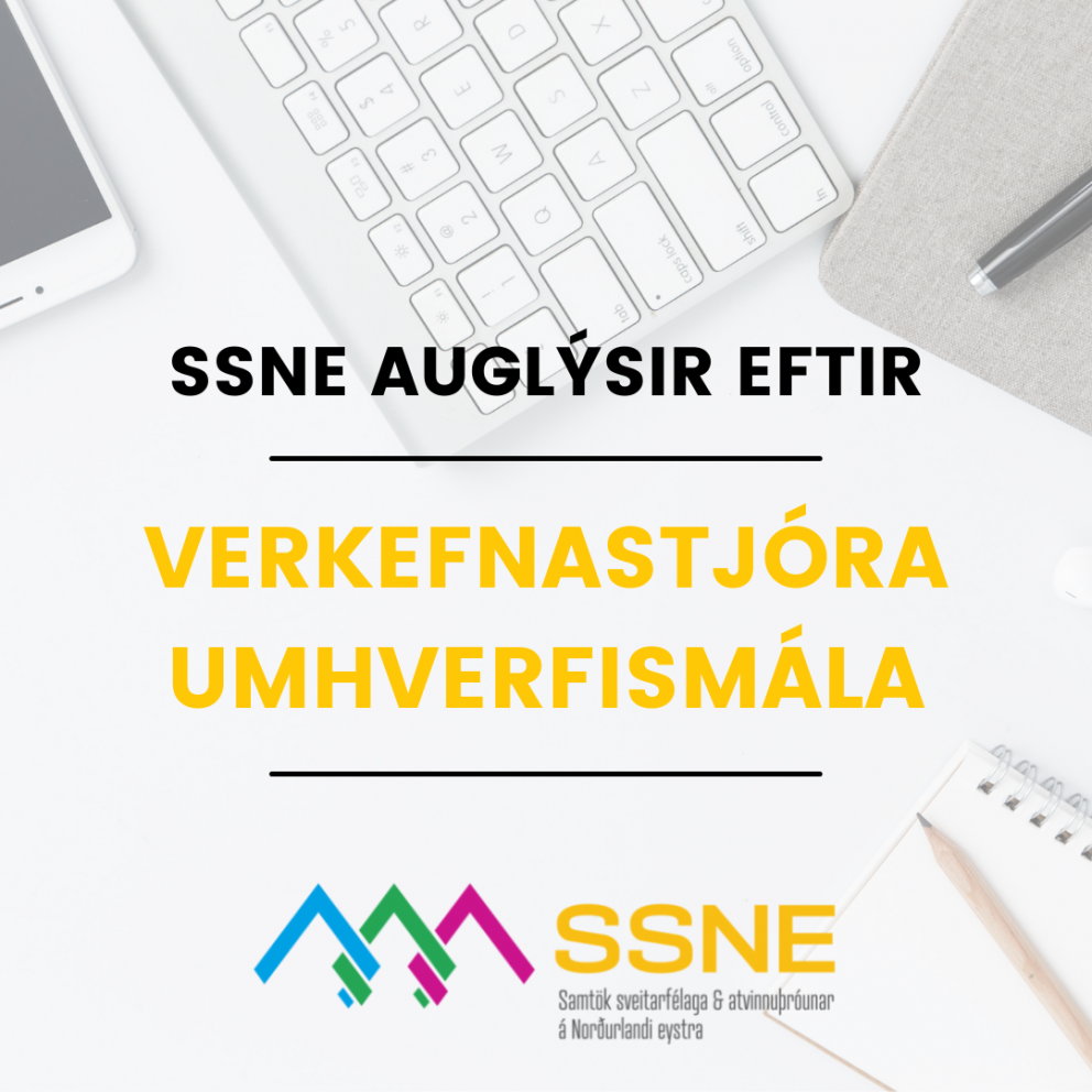 SSNE auglýsir eftir verkefnastjóra umhverfismála