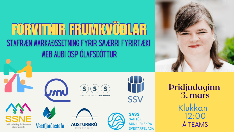 Forvitnir frumkvöðlar - Stafræn markaðssetning fyrir smærri fyrirtæki