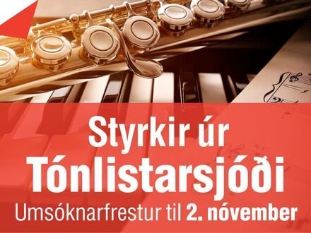 Opnað hefur verið fyrir umsóknir í Tónlistarsjóð