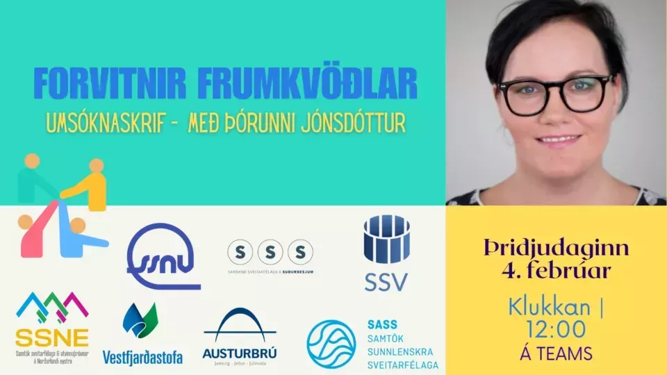 Þórunn Jónsdóttir flutti fyrirlestur tvö í fyrirlestraröðinni „Forvitnir frumkvöðlar“