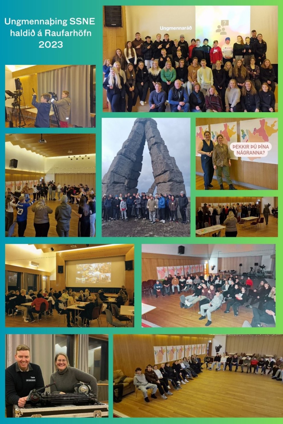 Vel heppnað Ungmennaþing SSNE á Raufarhöfn