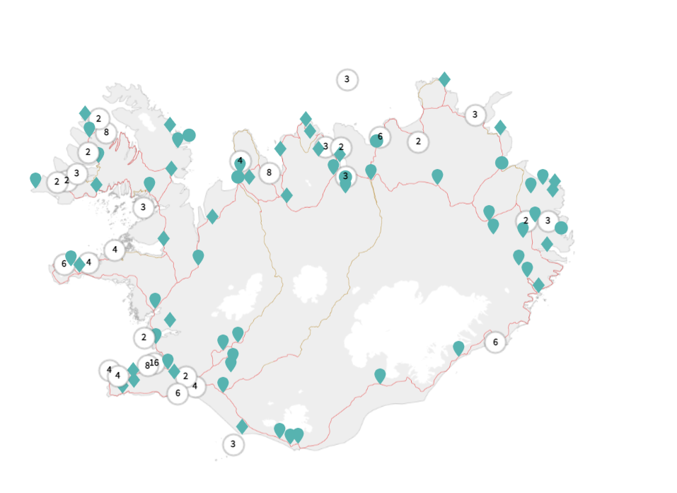 Vegvísir:  gagnvirkur upplýsingavefur um samgöngur, fjarskipti og byggðamál