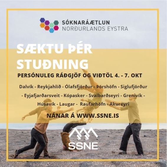Uppbyggingarsjóður Norðurlands eystra - Ráðgjafar SSNE á ferð um landshlutann