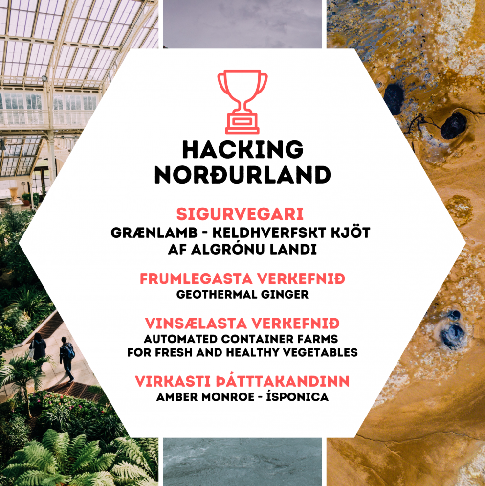 Hacking Norðurland - vel heppnað lausnamót