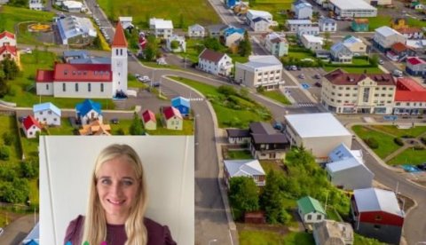 Ljósmynd af Siglufirði frá MN - Myndin er samsett