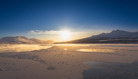 Horft inn Eyjafjörðinn