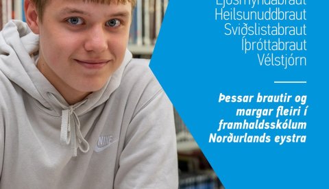 Námsframboð framhaldsskóla á NE er afar fjölbreytt