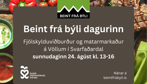 Fyrsti Beint frá býli dagurinn var fyrst haldinn fyrir tveimur árum og var tilefnið 15 ára afmæli félagsins og tilgangurinn að kynna íbúum starfsemi heimavinnsluaðila á lögbýlum og byggja upp tengsl milli þeirra.