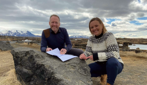 Guðmundur Ingi Guðbrandsson og Hilda Jana Gísladóttir