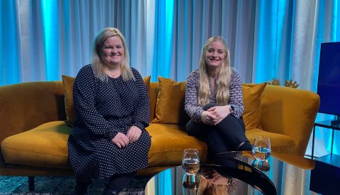 Arnheiður Jóhannsdóttir og Anna Lind Björnsdóttir.