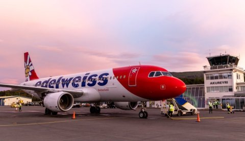 Myndina tók Þórhallur Jónsson hjá Pedromyndum fyrir Isavia