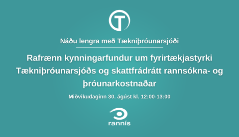 Kynningarfundurinn nýtist þeim sem hafa hug á því að sækja nú í haust eða hefja undirbúning fyrir árið 2024.