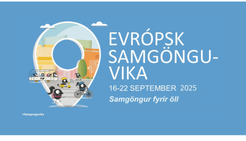 Evrópska samgönguvikan og Bíllausi dagurinn 2025